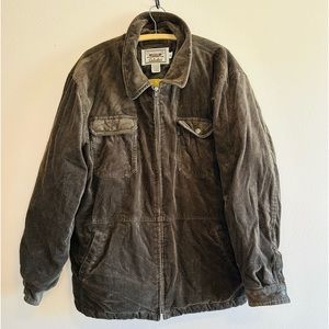 Vintage Cabela's Outfitter Series Corduroy Sherpa Lined Jacket chore field style